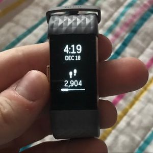 Limited edition Fitbit charge 2 rose gold